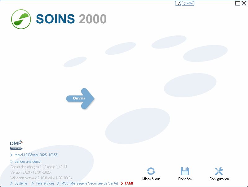 page ouvrir